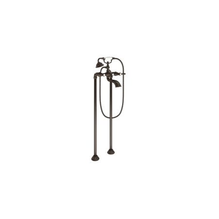 MOEN Two-Handle Tub Filler Includes Hand Shower Oil Rubbed Bronze S22110ORB